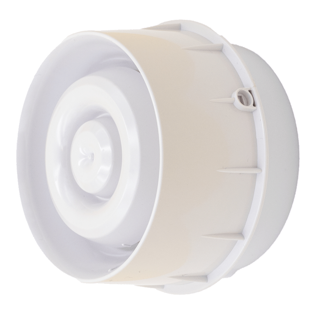 [WSO-WW-RF] Sirena vía radio en red Mesh de Agile. Incluye 4 pilas CR123A. Color blanco