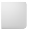 Ajax LightSwitch SideButton 1-gang/2-way. Pulsador Lateral Simple. Color Blanco