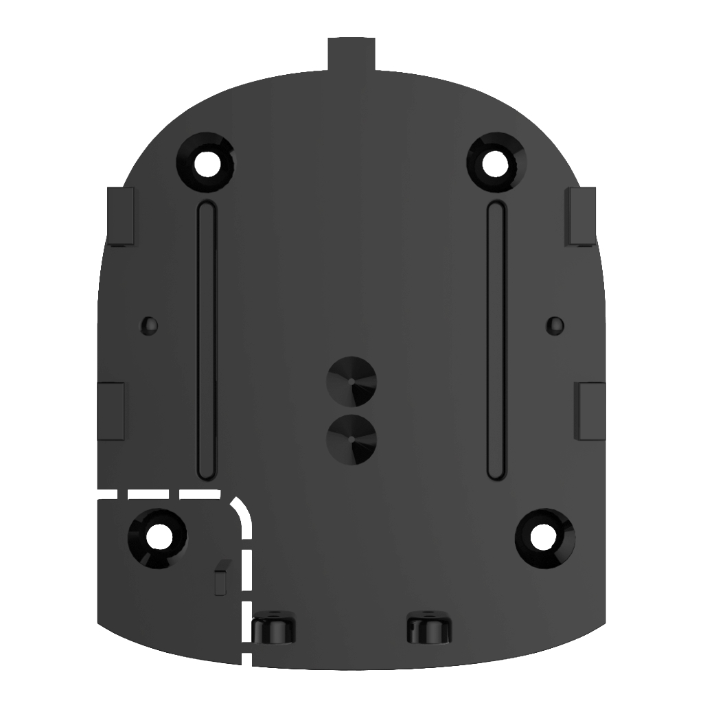 [9626.01.BL] Soporte Ajax Hub, Hub 2, Hub 2 Plus, Rex, Rex 2. Color Negro
