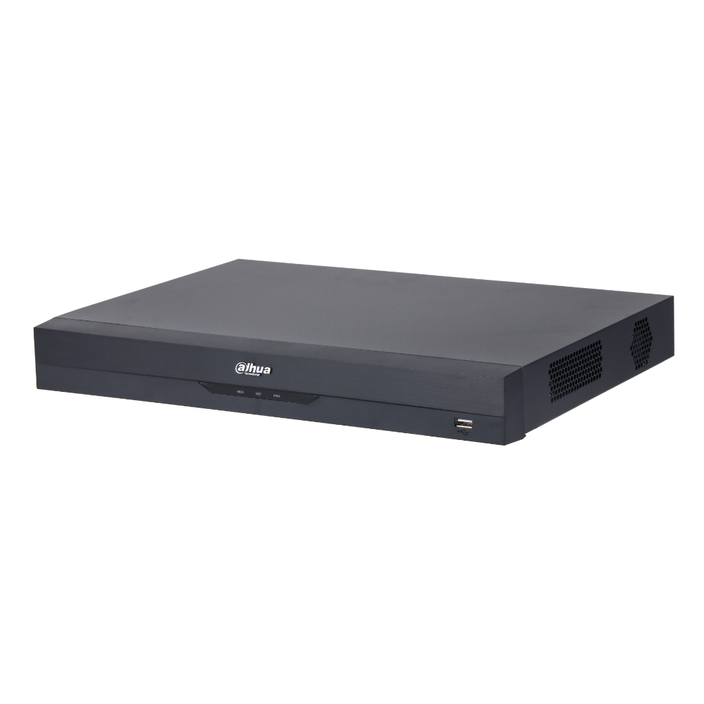 [NVR5216-EI] NVR 16ch 384Mbps H265 HDMI 2HDD E/S AI