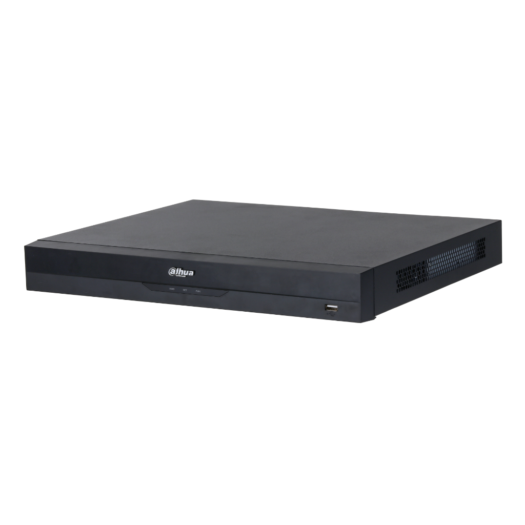 [NVR5216-8P-EI] NVR 16ch 384Mbps H265 HDMI 8PoE 2HDD E/S AI