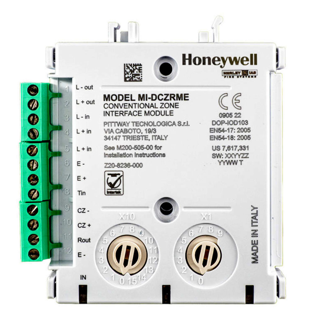 [MI-DCZRME] Módulo Zona para Detectores Convencionales o ATEX