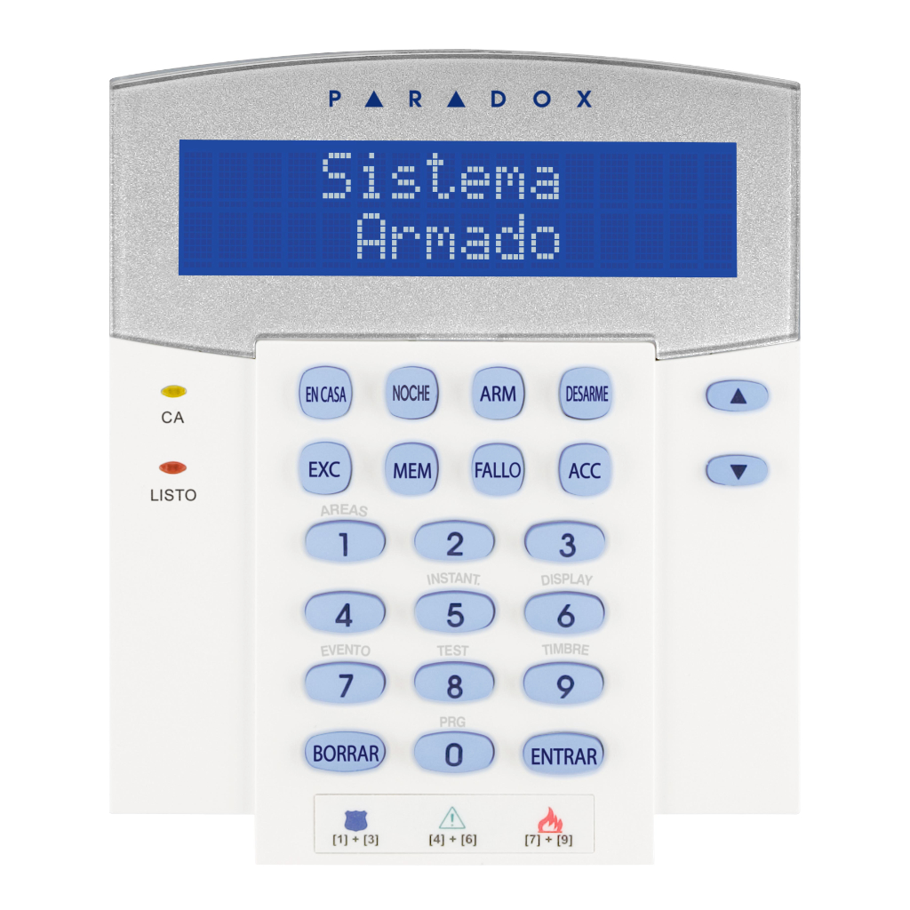 [K641R+] Teclado LCD  con salida PGM y lector de proximidad