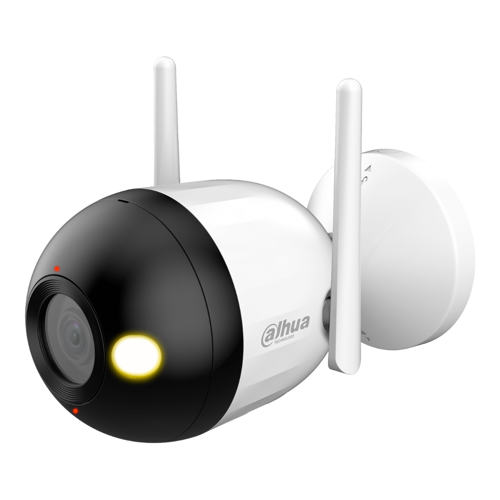[IPC-HFW1239DQ-PV-STW-0280B] F2C-PV - Tubular IP H265 2M FULL COLOR Iluminación Dual LED30m/IR30m 2.8mm IP67 MIC/Altavoz WiFi AI