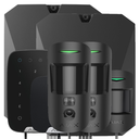Kit Ajax Fibra negro. Hub Hybrid 2G + FibraMotionProtect + FibraKeypad + FibraHomeSiren +  FibraMultiTransmitter + 2FibraMotionCam