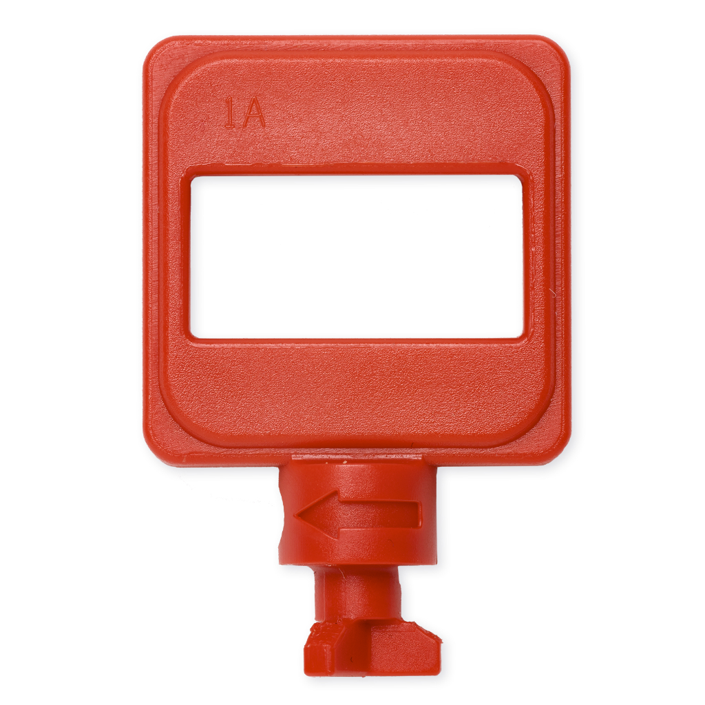 [N-MC-K] Llave para pulsador inteligente MCP. Color Rojo. Pack 10u