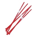 DHA Brida para cables 203mmX4,6mm. Color rojo. Pack 100 u