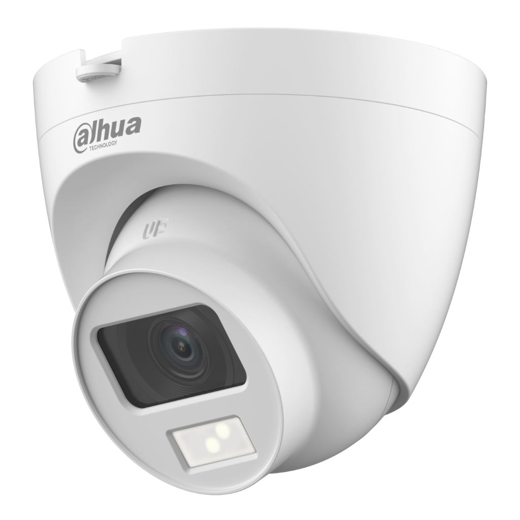 [HAC-HDW1200CLQ-IL-A-0280B-S6] MiniDomo HDCVI 4EN1 2M 1080P Iluminación Dual LED20m/IR20m 2.8mm IP67 MIC Quick-to-install