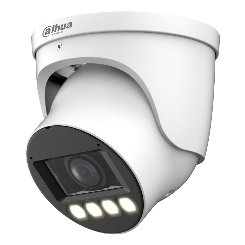 [IPC-HDW5449H-ZE-LED-S2] MiniDomo IP H265 4M FULL COLOR WDR 140dB Starlight 4LED50m 2.7-12VFM IP67 ePoE SD AUDIO MIC E/S AI