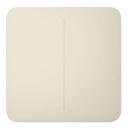 Ajax LightSwitch SoloButton 2-gang. Pulsador Doble. Color Marfil