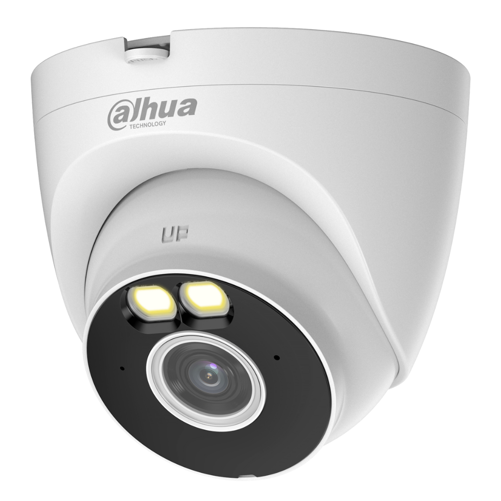 [IPC-T2A-LED-0280B] Domo IP H265 2M FULL COLOR 2xLED30m 2.8mm IP67 MIC WiFi AI