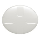 Tapa para base de detector analogico inteligente serie Excellence. Color blanco