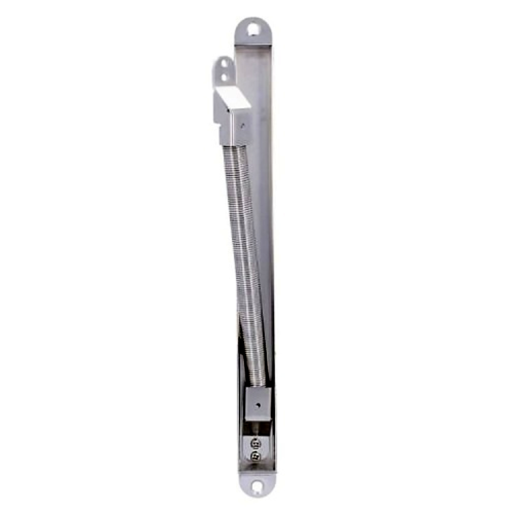 [DL400] Pasacables oculto metallico para apertura de puerta de 90º de 210mm