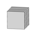 Cristal de recambio para pulsadores serie FMC. Pack 5 ud