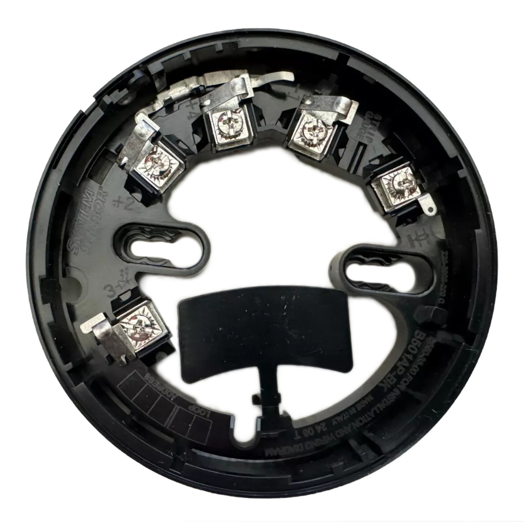 [B501AP-BK] Base estándar de superficie para detectores. Color Negro