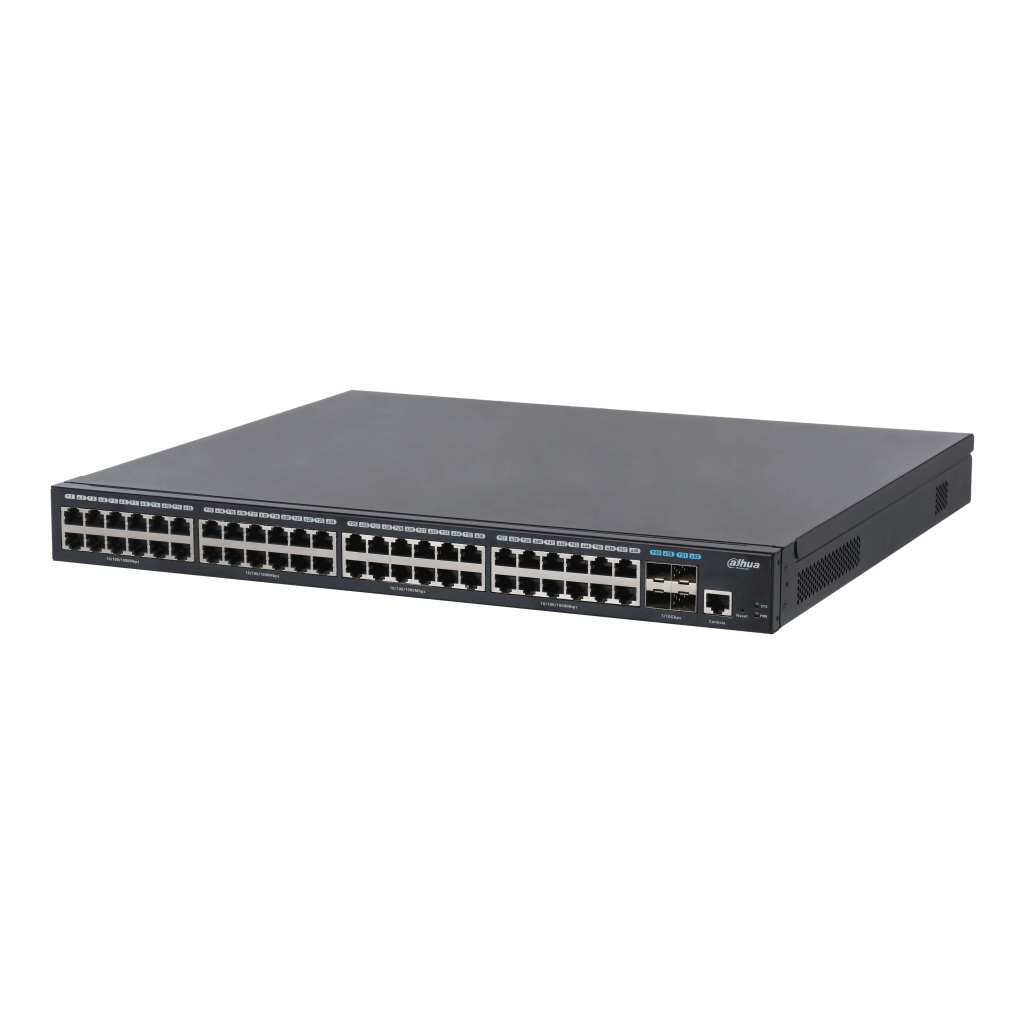 [S5452-48GT4XF] Switch 48 puertos Gigabit + 4 Uplink SFP+ 10Gbps Gestionable Layer2