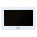 Monitor interior 7" híbrido WiFi / 2-hilos de superficie para Videoportero IP táctil SD 8E/1S alarma blanco