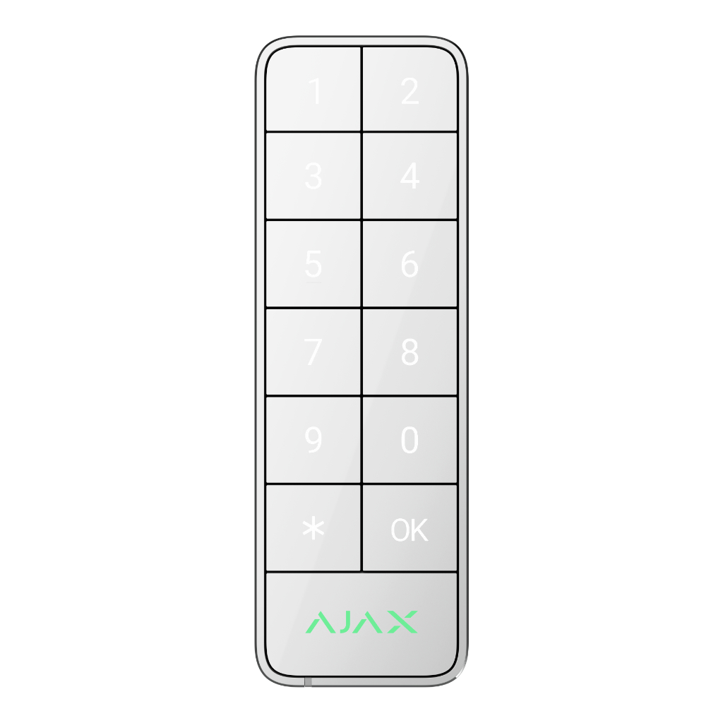 [KEYPAD-OUTDOOR-S-FIBRA-WH] Ajax Superior Keypad Outdoor Fibra. Color Blanco