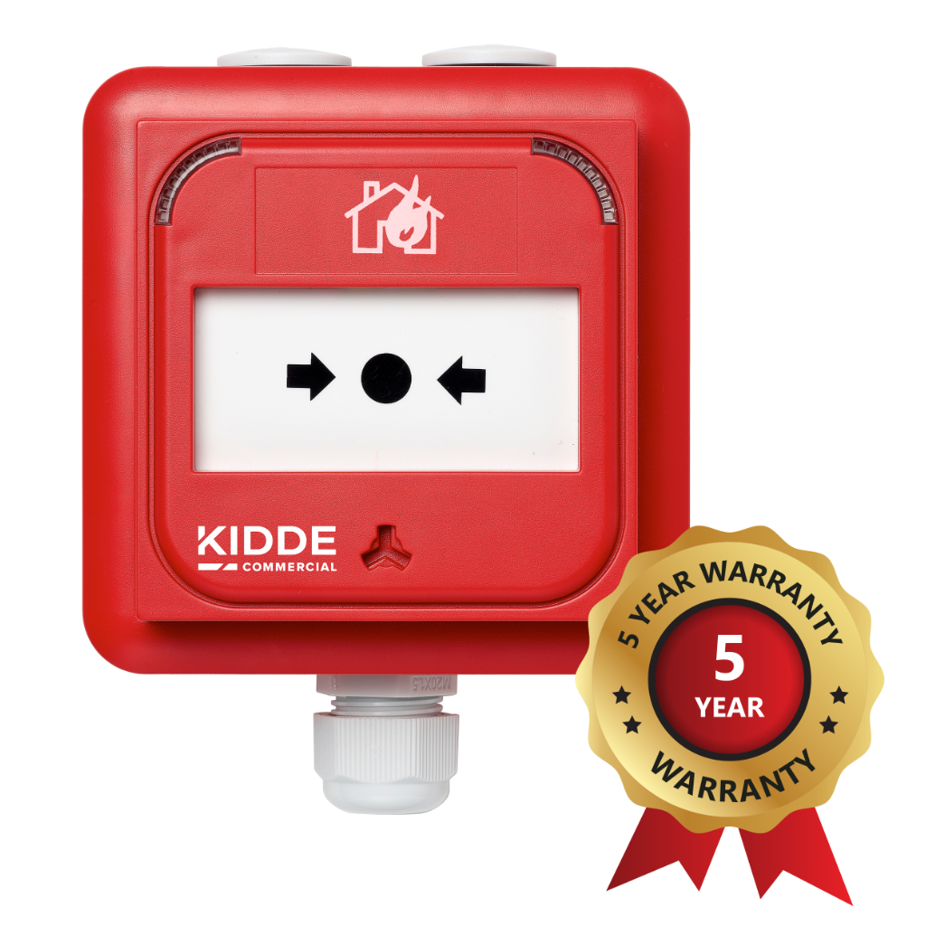 [KE-DM3010R-IP] Pulsador analogico inteligente. Serie Excellence. IP67. Color Rojo