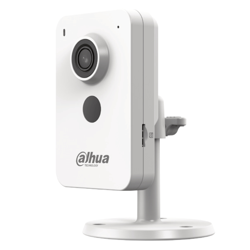 [IPC-K1230K-STW] C2K-P - Cubo IP H265 2MP DN IR30m 2.8mm Audio SD 12V E/S MIC/Altavoz PoE WiFi AI