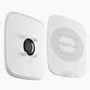 StreetSiren DoubleDeck Jeweller + Brandplate con serigrafía PERSONALIZADA. Color Blanco. Pack de 10ud