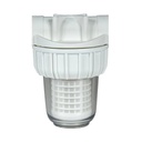 Portafiltro completo con 2 racores para tubería de 25mm AAD12025CRS y 1 cartucho de 50µm 4084ABS (ambos incluidos)