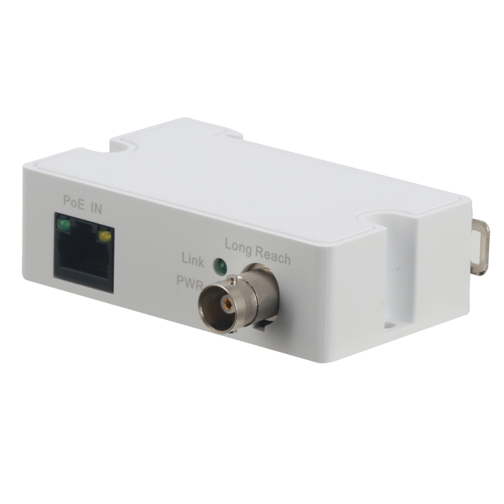 [LR1002-1EC-V3] Receptor EoC Activo hasta 400m a 100Mbps y 1000m a 10Mbps