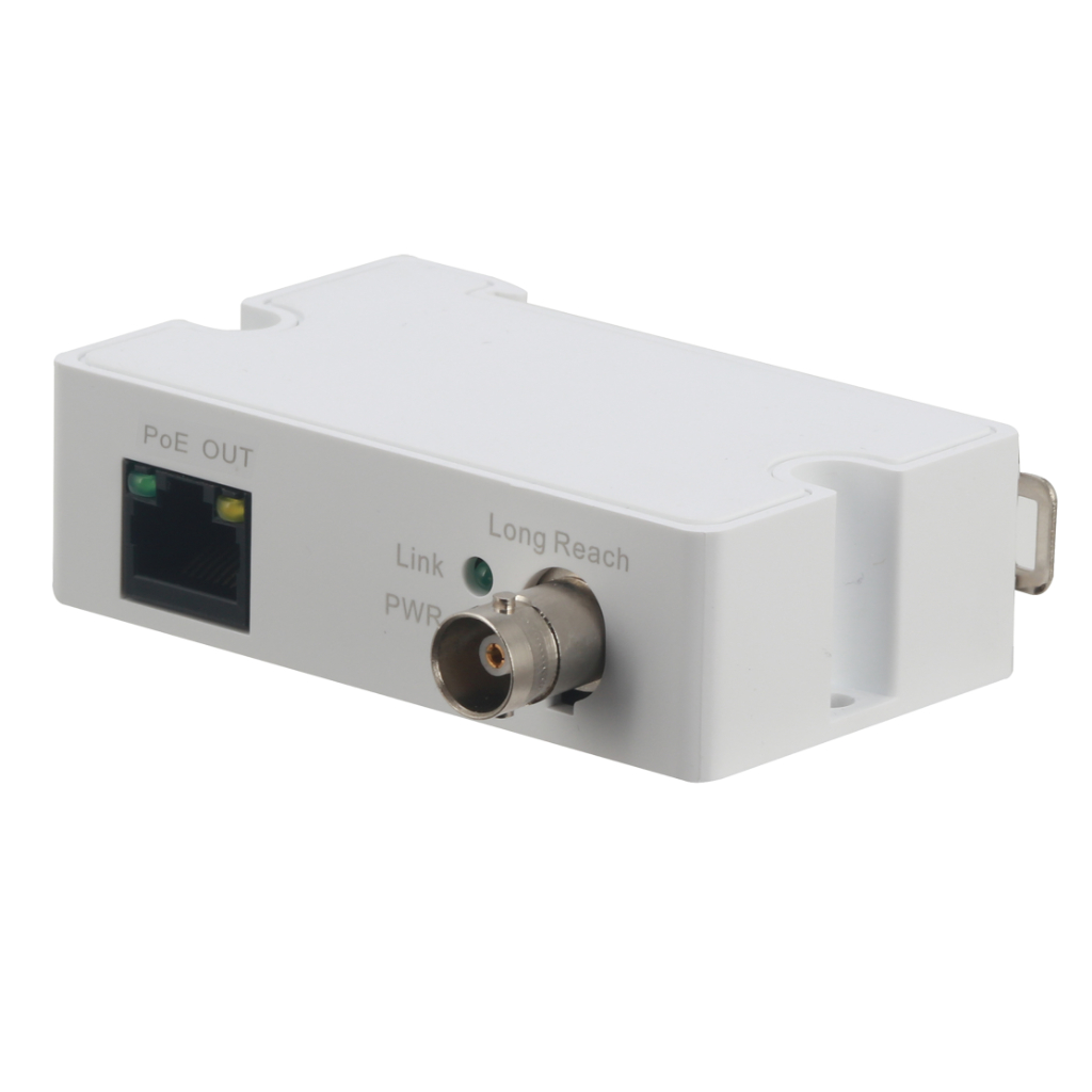 [LR1002-1ET-V3] Transmisor EoC Activo hasta 400m a 100Mbps y 1000m a 10Mbps