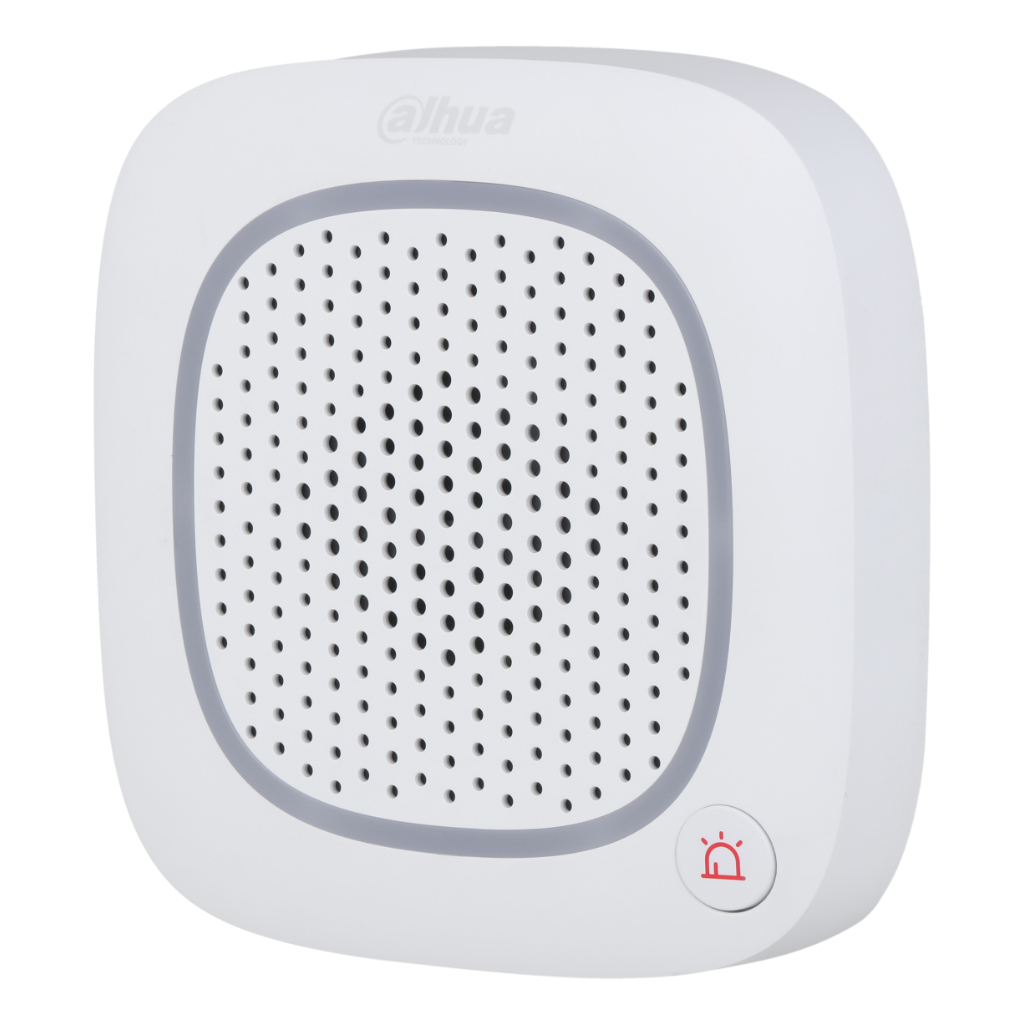 [ARA14-W2(868)] Sirena Vía radio 868MHz 100dB comunicación bidireccional + botón pánico. Grado2