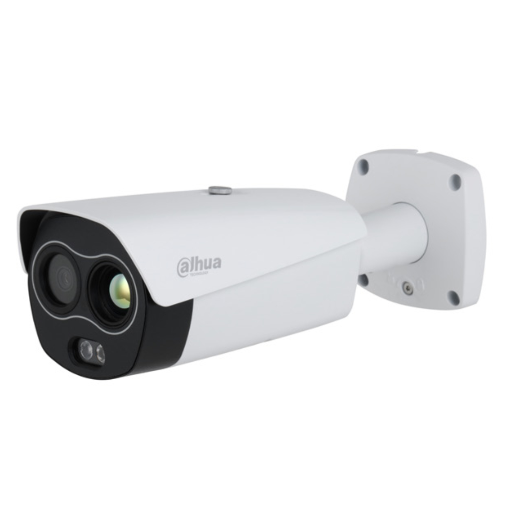 [TPC-BF4441-B9F4-DC-S2-V1] Cámara Térmica IP DUAL 400*300 9mm + 4M 4mm IP67 12V PoE