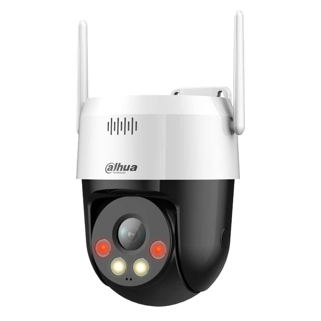 [SD-P5AE-PV] Cámara PT IP 5M H265 FULL COLOR Iluminación Dual LED30m/IR30m IP66 WiFi MIC/Altavoz SD AI