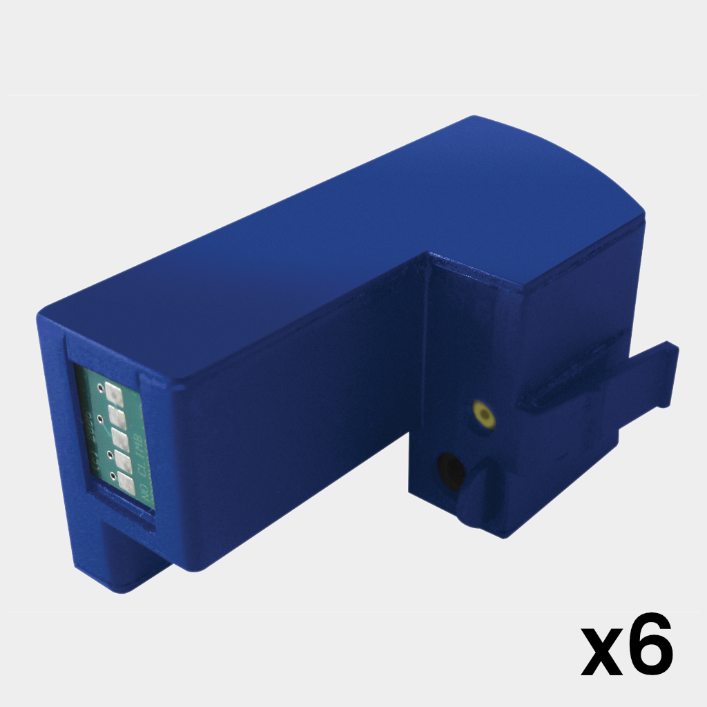 [6TM008SM] Capsula de humo de recambio para TM010, TM012, TS816 y TS826. Pack de 6 un