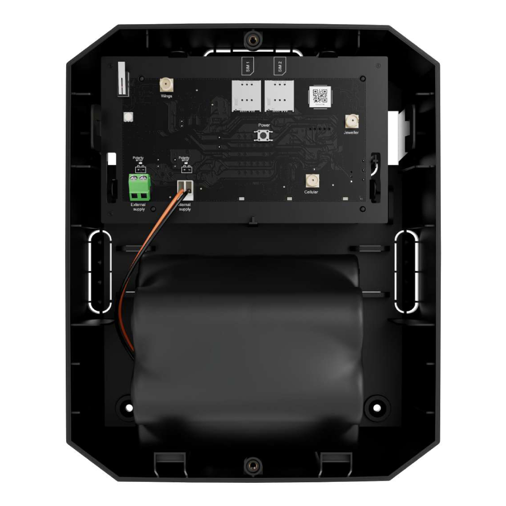 [BATTERY-NB-HUB-BP] Ajax Bateria Interna NB No Recargable (7,2V/95Ah) para Hub BP