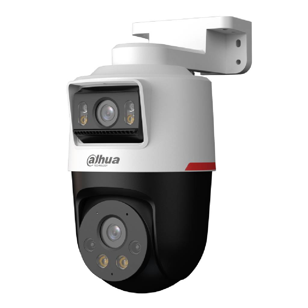 [IPC-PTS2249B-E2-S-PV-LED-0360B-PRO] Cámara PT IP WizColor PRO DUAL-LENS 2M+2M H265 LED30m 3.6mm IP66 PoE MIC/Altavoz AI