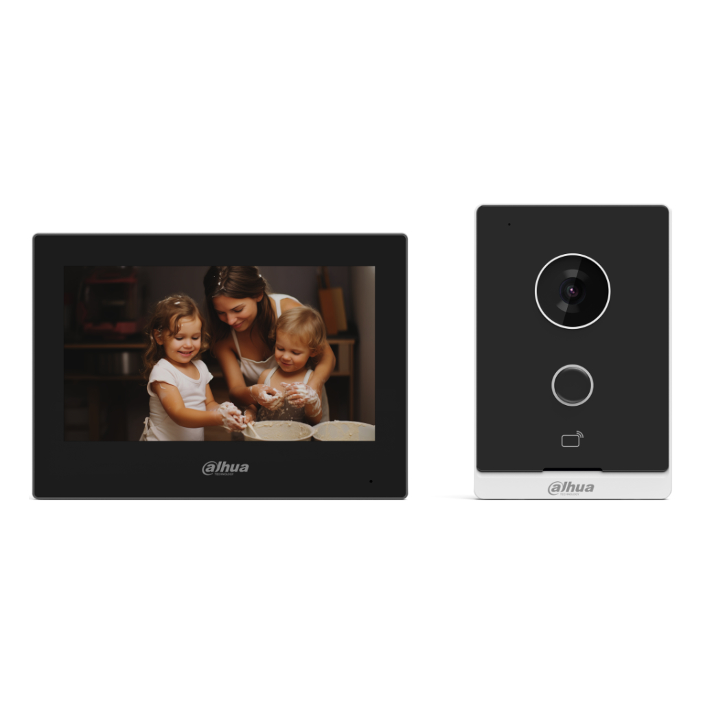 [KTW04] Kit Videoportero IP WiFi exterior de Superficie + monitor WiFi interior