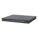 Switch 48 puertos PoE Gigabit + 4 Uplink SFP+ 10Gbps 750W Gestionable Layer2