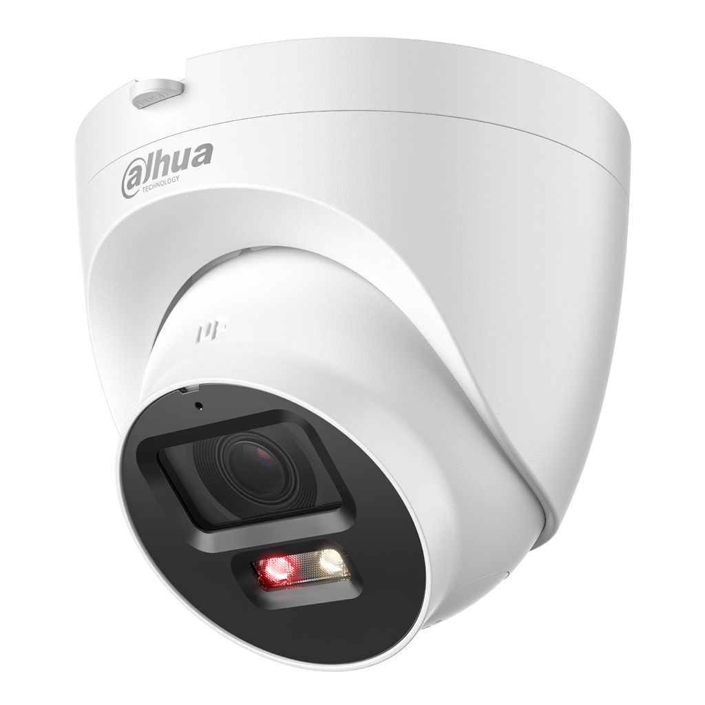 [IPC-HDW2449T-S-PV-0280B] MiniDomo IP 4M H265 FULL COLOR WDR Iluminación Dual LED30m/IR30m 2.8mm IP67 PoE MIC/Altavoz AI