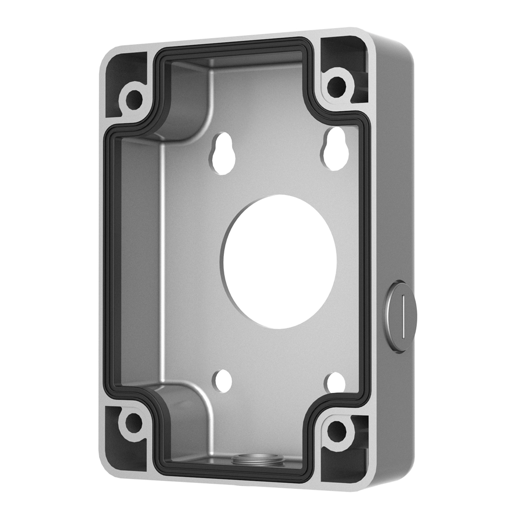 Caja conexiones rectangular con anclaje en 4 puntos para cámaras ...