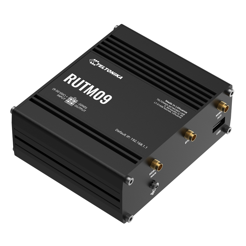 [RUTM09] Router Teltonika Industrial 4G LTE 2xSIM 4xRJ45 GPS USB 1xDigital I/O