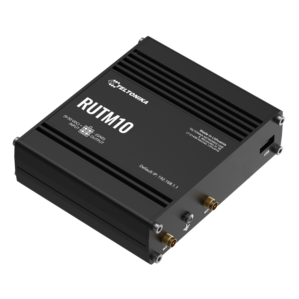 [RUTM10] Router Teltonika Industrial Wi-Fi5 4xRJ45 Gigabit USB 1xDigital I/O