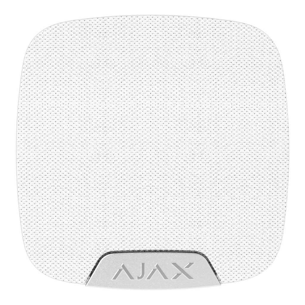 [HOMESIREN-S-WH] Ajax Superior HomeSiren Jeweller. Sirena interior inalámbrica 105 db. Color blanco