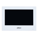 Monitor Interior 7" de Superficie para Videoportero IP WiFi / 2-hilos 6E 1S Alarma Blanco