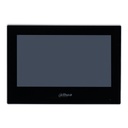 Monitor Interior 7" de Superficie para Videoportero IP WiFi / 2-hilos 6E 1S Alarma Negro