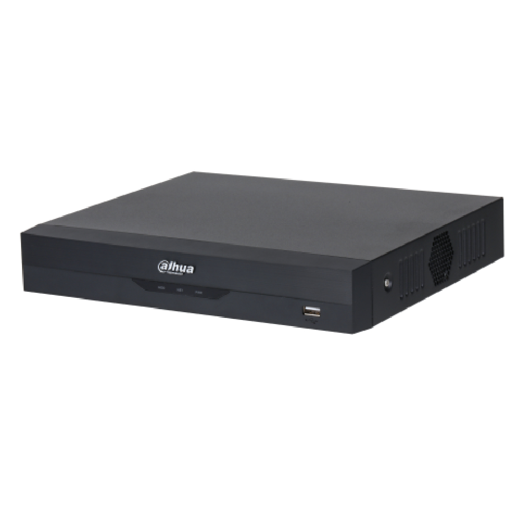 [XVR4108HS-I/T] DVR 5EN1 H265 8ch 1080N/720P@12ips +2IP 6MP 1HDMI 1HDD AI