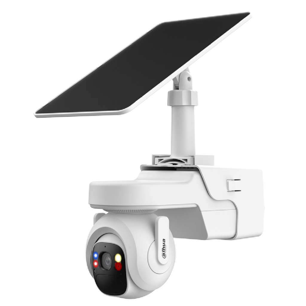 [KIT/IPC-PT2449B1-4GB20/M0508] Cámara PT IP 4M H265 LED20m/IR30m 3.6mm IP66 PIR MIC/Altavoz 4G AI + Panel Solar