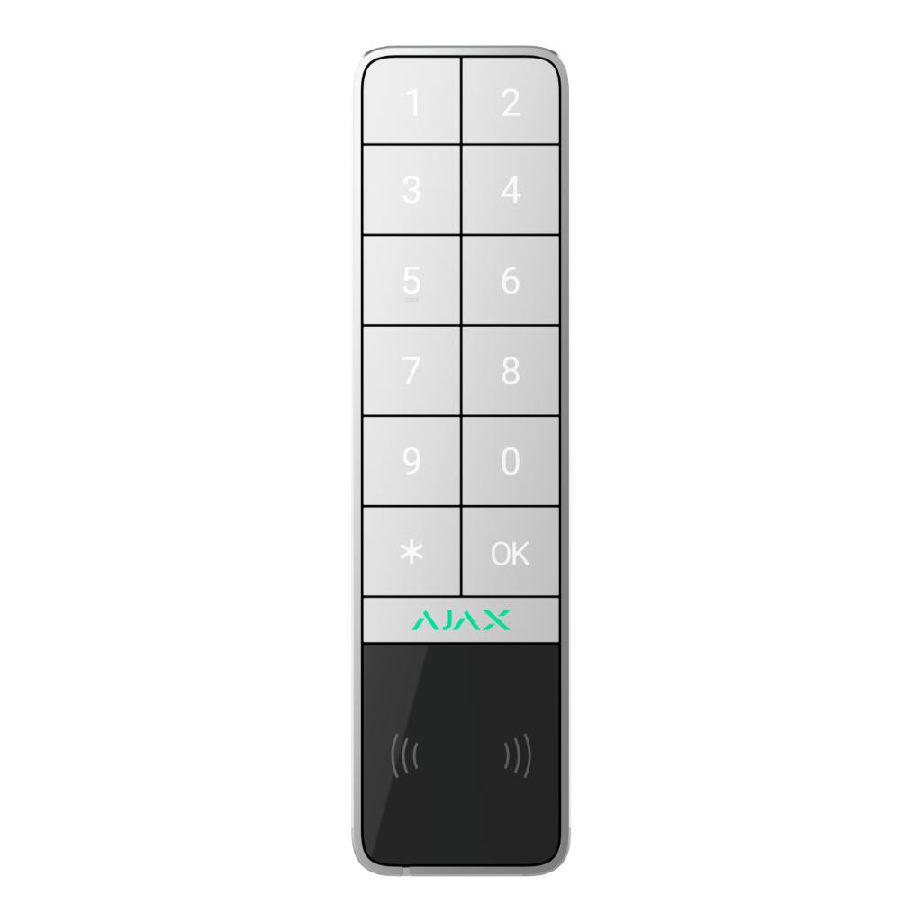 [KEYPAD-OUTDOOR-WH] Ajax KeyPad Outdoor Jeweller. Color Blanco