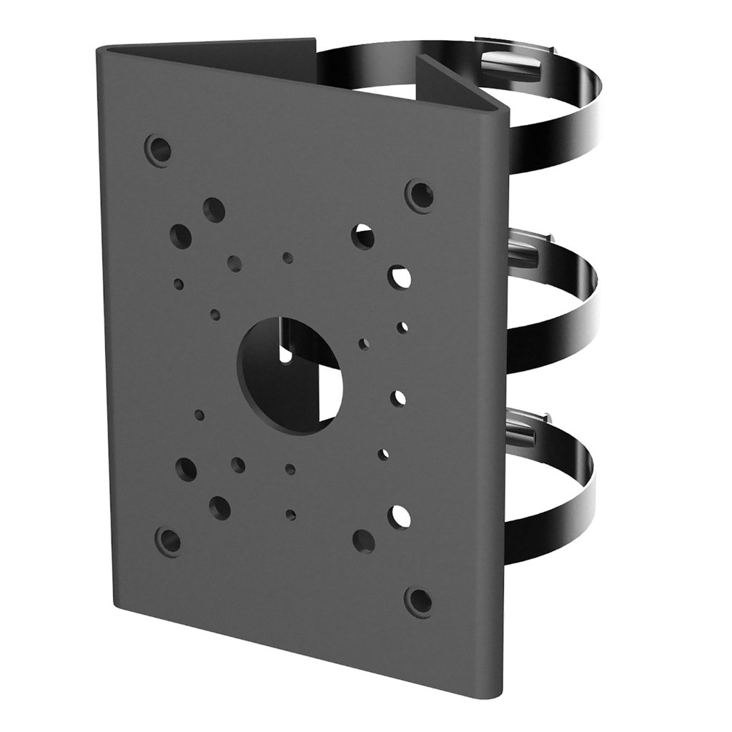 Adaptador a poste para PFBx PFAx Color Negro