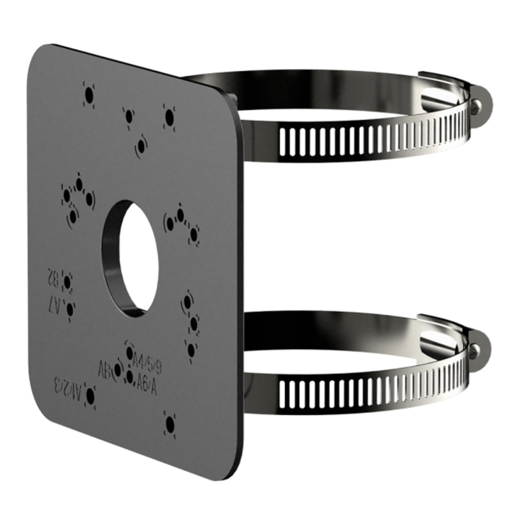 [PFA152-E-B-V2] Mini Adaptador a poste para PFBx PFAx. Color negro