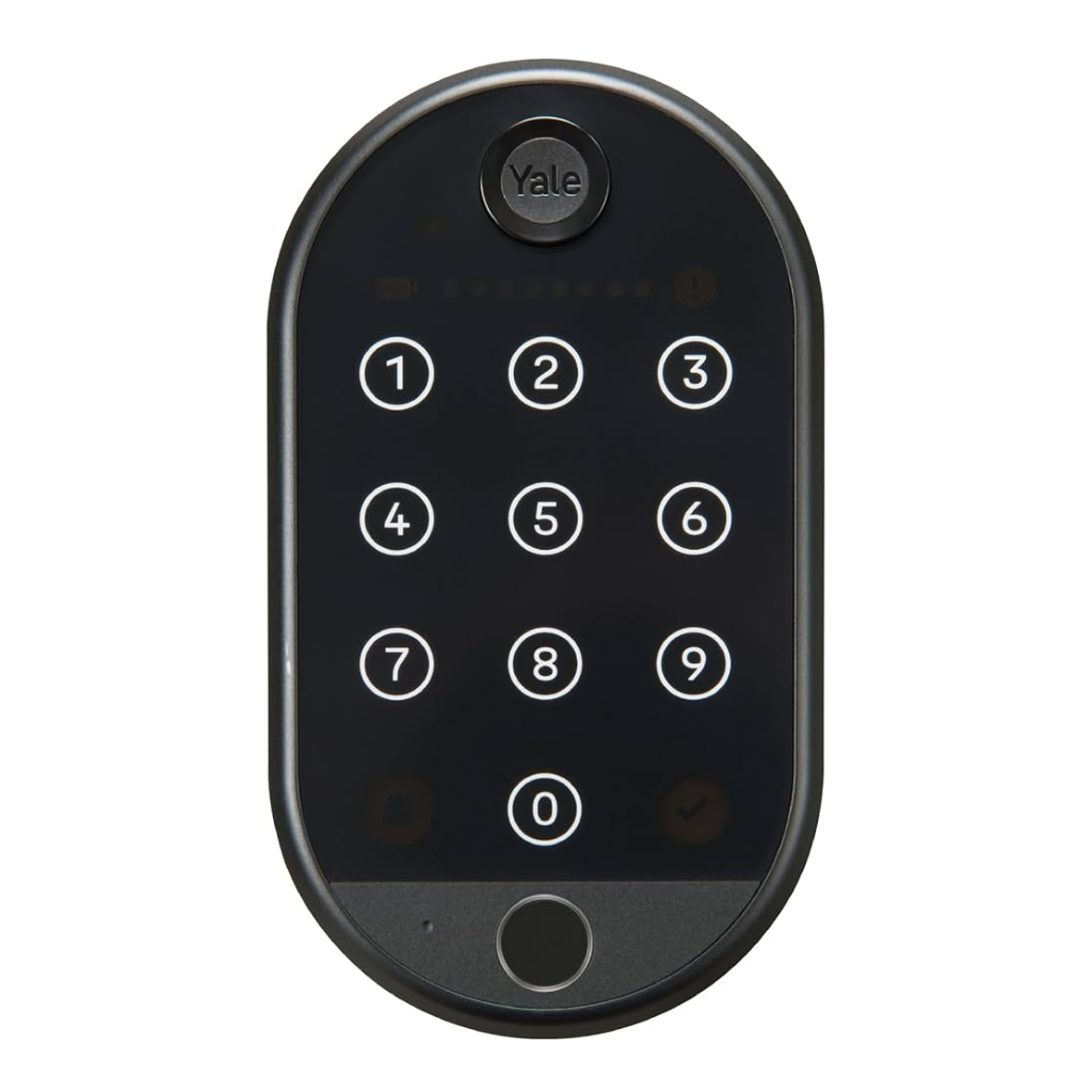 [05/303000/BL] Yale Smart Keypad 2 - Fingerprint. Teclado Inteligente. Desbloqueo con huella dactilar y código. Color Negro