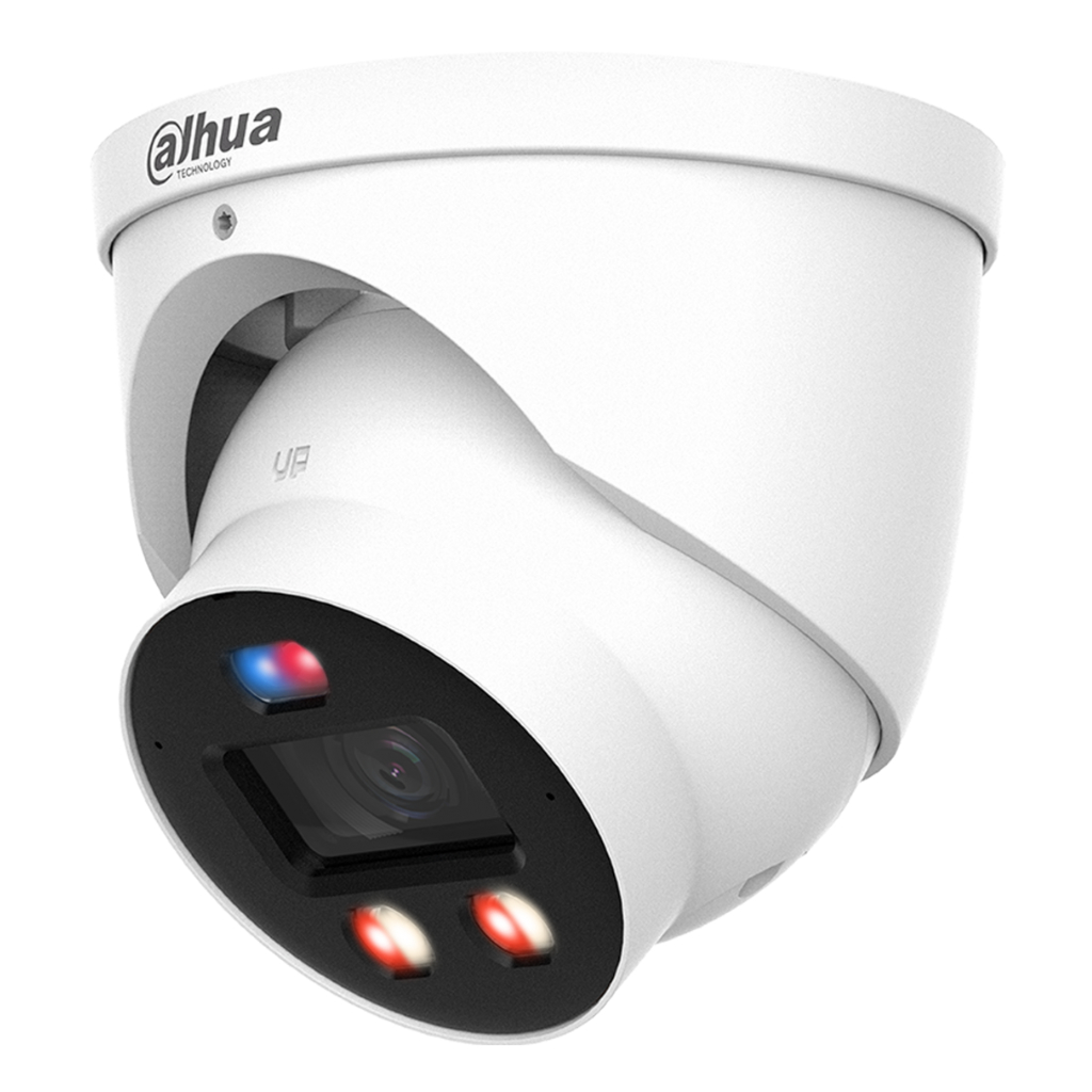 [IPC-HDW3649H-AS-PV-0280B-PRO] MiniDomo IP WizColor TiOC PRO H265 6M WDR Iluminación Dual LED30m/IR30m 2.8mm IP67 PoE MIC/Altavoz AUDIO E/S AI